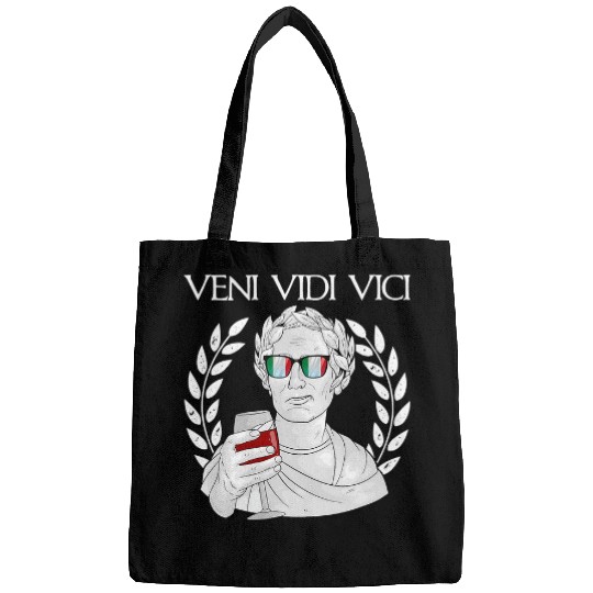 Wines Fun Funny Julius Caesar Veni Vidi Vici Red Wines Tasting Winery Bags