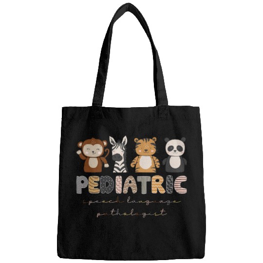Pediatric Speech Language Pathologist Animals SLP Therapist Bags