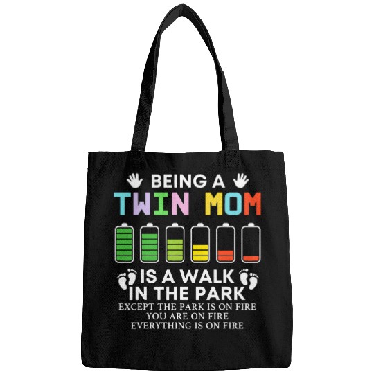 Being A Twin Mom Is A Walk In The Park Mother Day Gift Bags