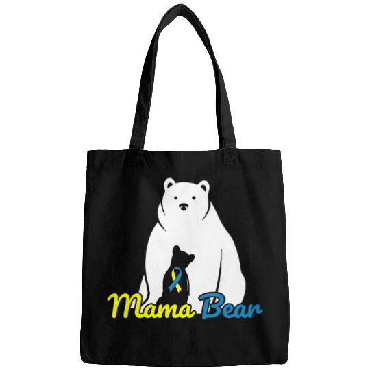 Bear Pet Mama Bear Down Syndromes Awareness T21 1 Bags