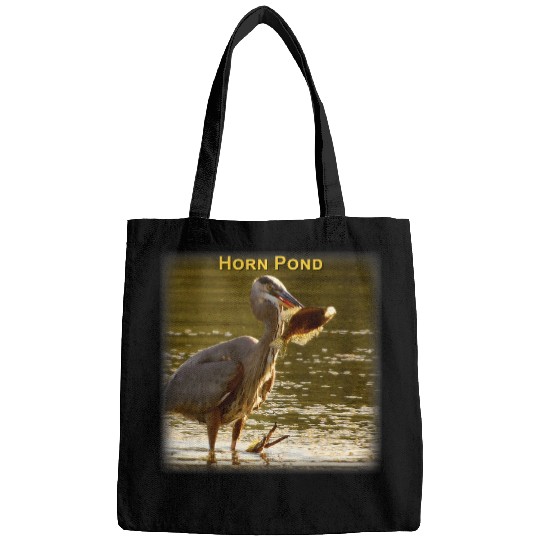 Fishing Great Blue Heron 1 Bags