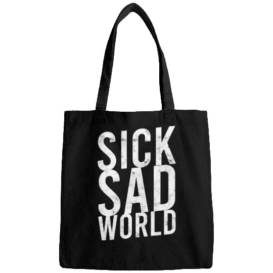 Psychologist Job Sick sad world Health Awareness Psychologist Bags