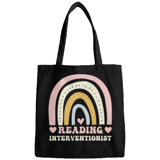 Reading Interventionist Application Rainbow Reading Teacher Bags