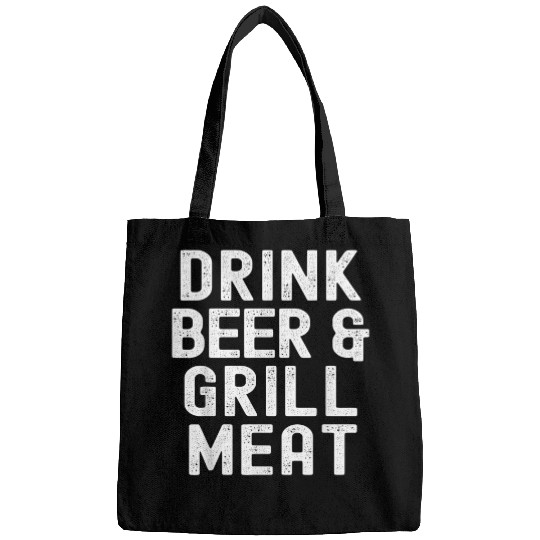 Beer Fun and Grill Meat Barbecue Fathers Day Memorial Day Bags
