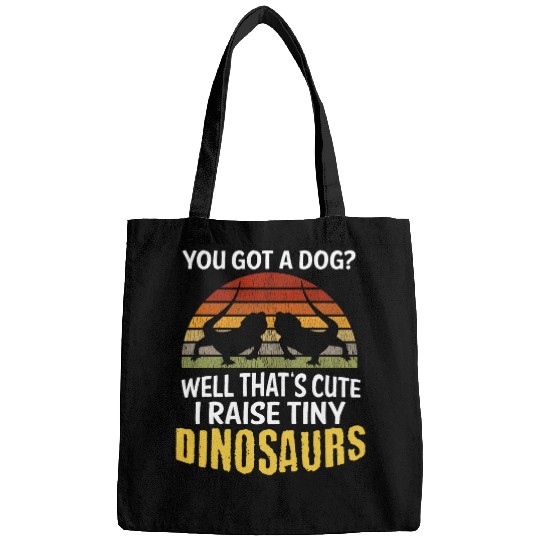 Funny Bearded Dragon Graphic Lizard Lover Reptile Gift Bags