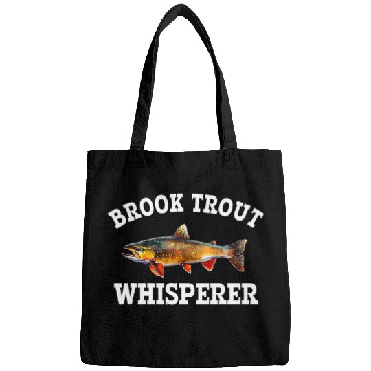 Brook trout whisperer Fishing Bags
