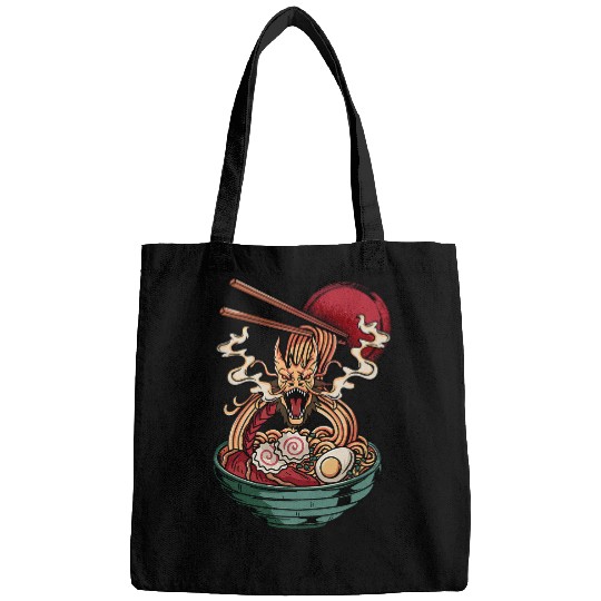Dragon Pet Ramen Noodles Dragon Anime Japanese Kawaii Bags