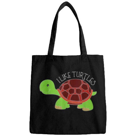 Turtle Pet cute i like turtles slow swimmers save turtle Bags