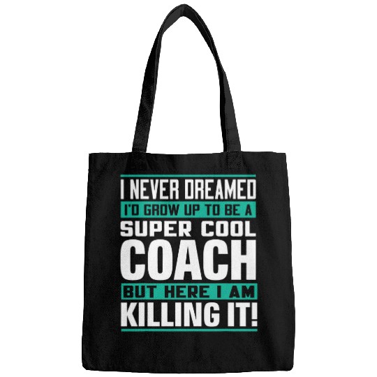 Funny Coachs Appreciation Thank You Volleyball Coach Bags