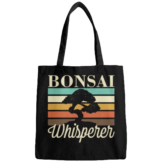 Bonsai Whisperer Japanese Bonsai Tree Lover Miniature Plant Bags