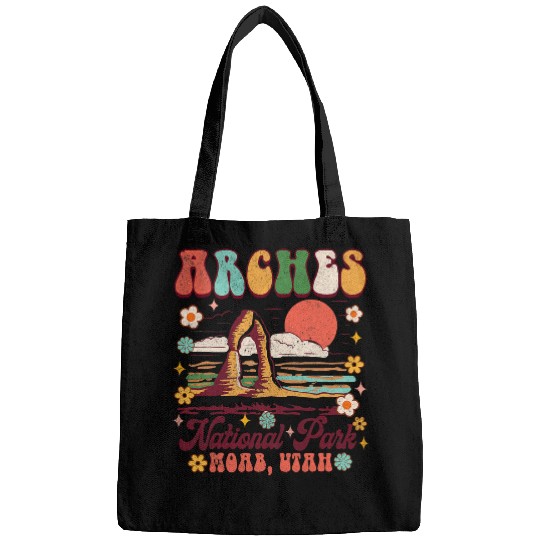 Arches National Park Moab Utah 1929 Travel Nature Exploring Bags