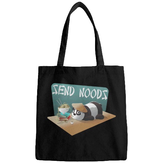 Panda Pet Send Noods Panda Funny Innuendo Ramen Noodle Chinese Food Bags