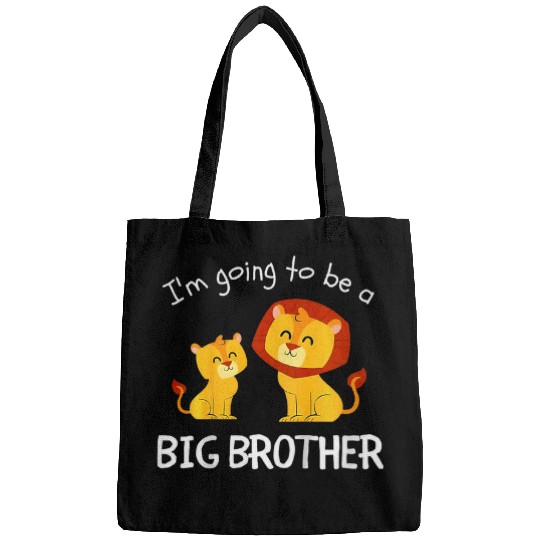Lion Pet Kids Promoted to Big brother 2025 Lion animals Boys Toddlers Bags