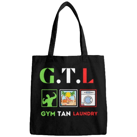 Gym Tan Laundry GTL New Jersey Shore Italian Flag apparel 1 Bags