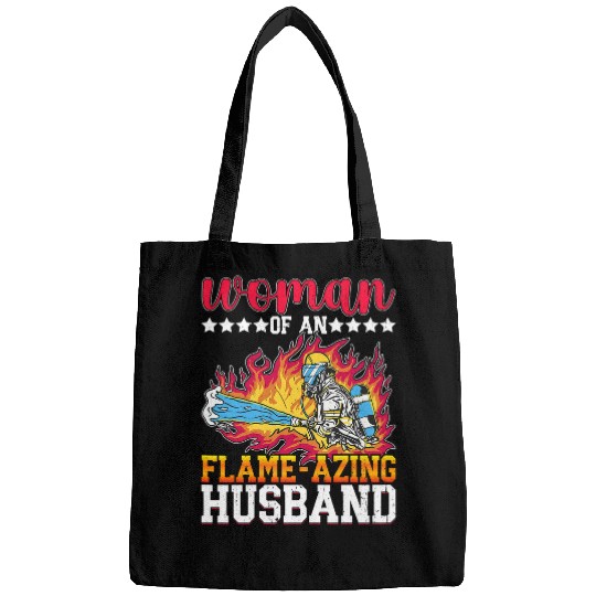 Firefighter Job Volunteer Firefighters Fireman Woman of a Firefighter Bags
