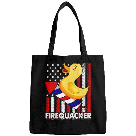 Duck Pet USA American Flag Duck 4th Of July Patriotic Firequacker Bags