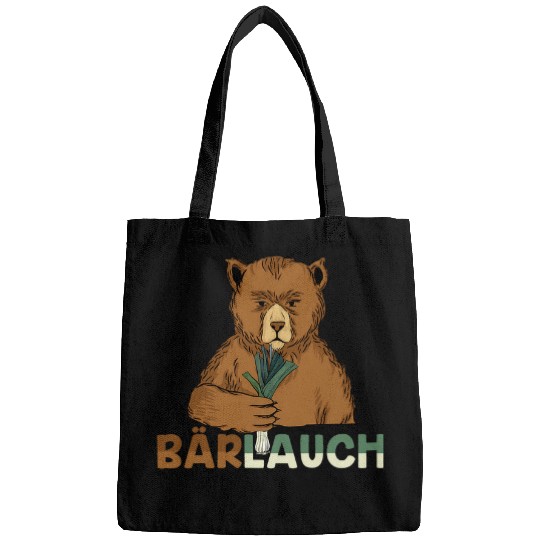 Bear Pet Wild Garlic Bear Leek Brown Bear Word Game Garden Herbs Bags