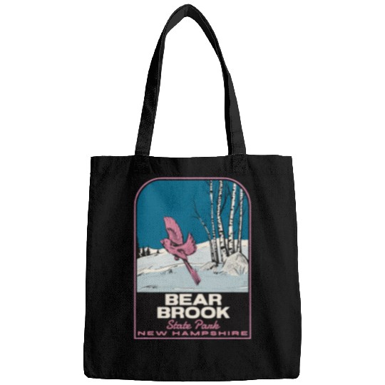 Bear Pet Bear Brook State Park New Hampshire vintages Travel Bags