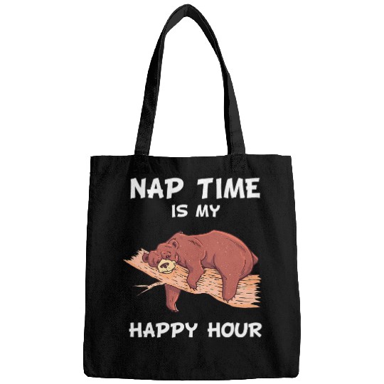 Bear Pet NAP TIME Is My Happy Hour Tree Bear Nap Bags