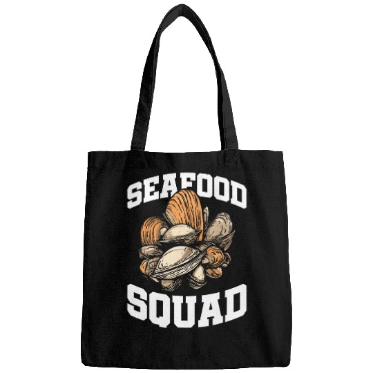 Seafood Squad Shellfish Oysters Lobster Chef Bags