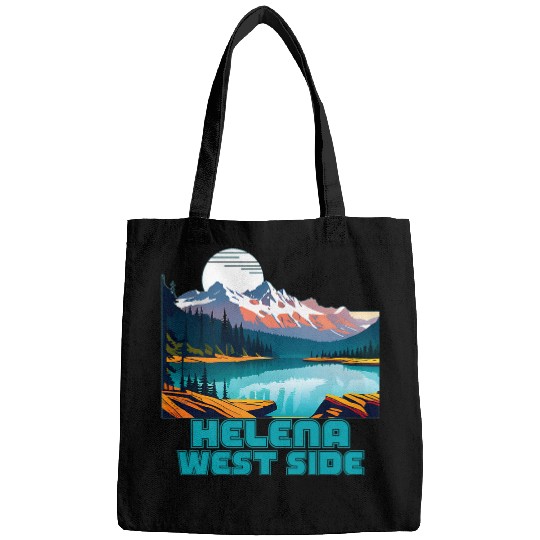 Helena West Side Souvenir Apparel Retro Vintage Bags