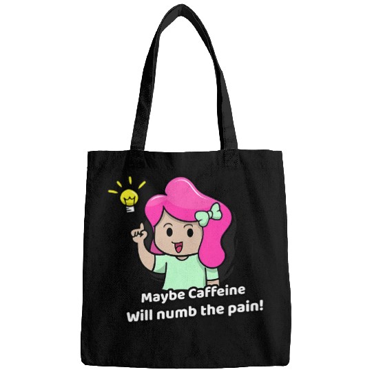 Coffee Fun Server Waitress Caffeine Bags