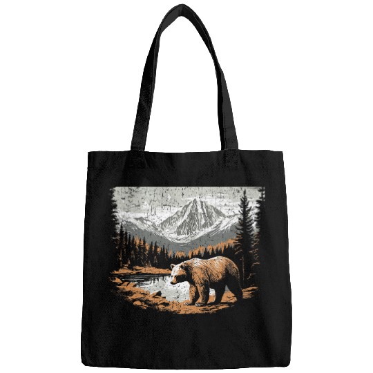 Bear Hiking Trekking Mountain Climbing Hiker Bear Lover Bags