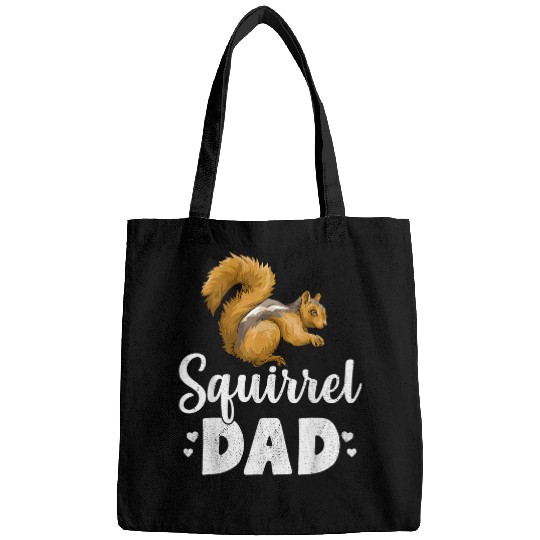 Squirrel Pet Dad Squeak Chestnut Animal Bags