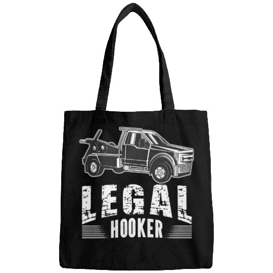 Legal Hooker Tow Truck Driver Trucker Bags