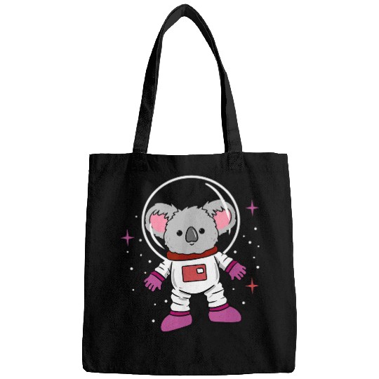 Koala Pet Lesbian Koala In Space Lesbian Pride Bags