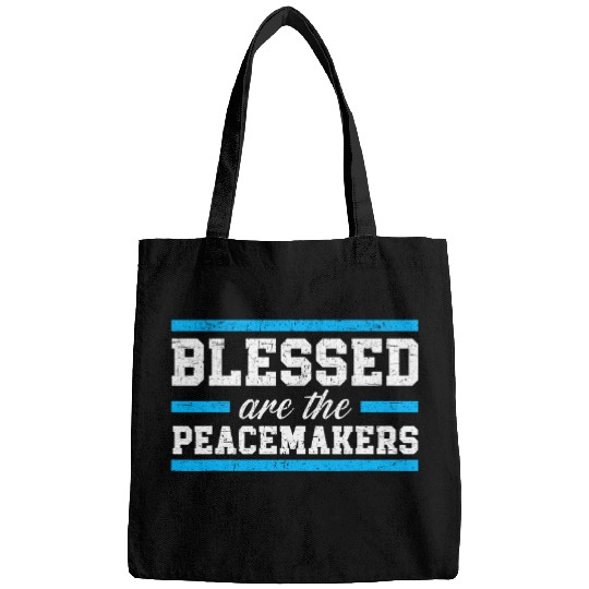 Blessed Are The Peacemakers Cop Policeman Law Enforcement Bags