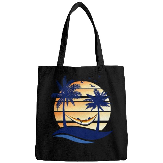 Bear Pet Gay Bear Pride Summer Sunset Beach Hammock Bags