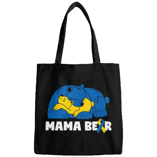 Bear Pet Mama Bear Down Syndromes Awareness T05 Bags