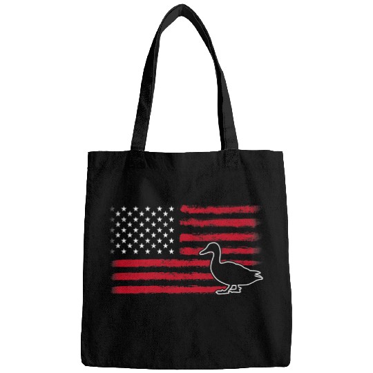 Duck Pet US Flag Patriotic America Freedom Duck Farmer Bags