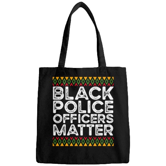 Black Police Officer Cop Law Enforcement Black History Month s 9 Bags