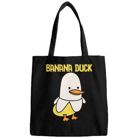 Duck Pet Banana Duck Internet Memes Funny Banana Lover Toddler Kids 3 Bags