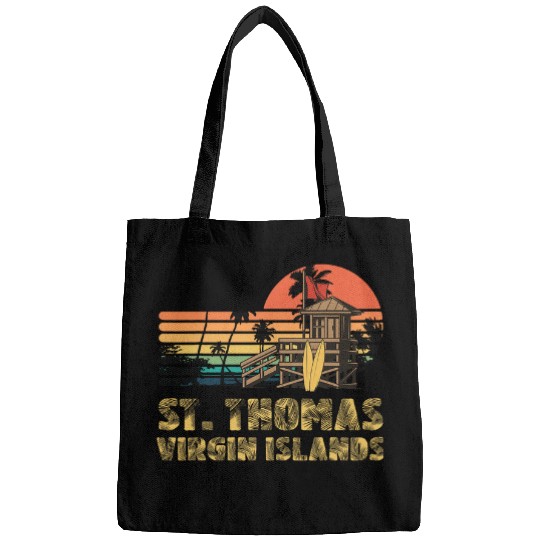Beach Summer Virgin Islands St Thomas Family Vacation Surf Bags