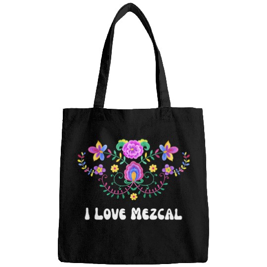 Bartender Job I Love Mezcal Booze Bartender Cocktail Mexican for Women Bags