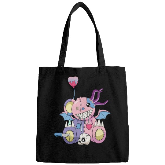 Bear Pet Gothic Pastel Teddy Bear 1 Bags