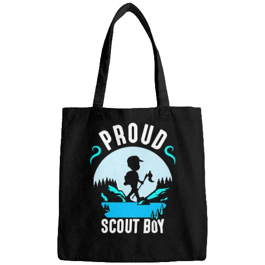 Scout Job Proud Scout Boy Hiking Outdoor Scouting Scouts Bags