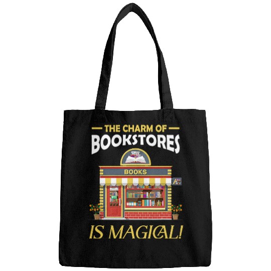 Bookstore Book Hunting Literature Reading Book Lovers Day Bags