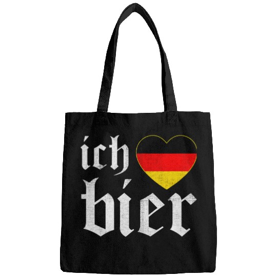 Beer Fun I Love Beer Oktoberfest Prost German Beer Drinking Team Bags
