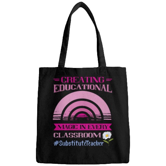 Substitute Teacher Educational Magic Back To School Bags