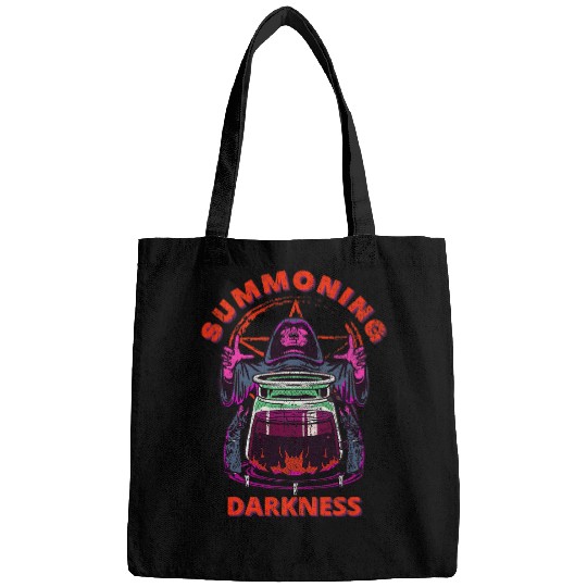 Coffee Fun Summoning Darkness vintages Dark Humor Coffee For Men Bags