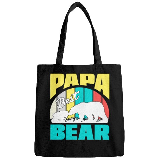 Bear Pet bests Papa Bear Fathers Day For Dads Worlds Greatest Dad Bags