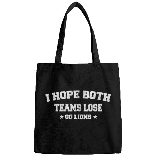Lion Pet I Hope Both Teams Lose Go Lion 4 Bags