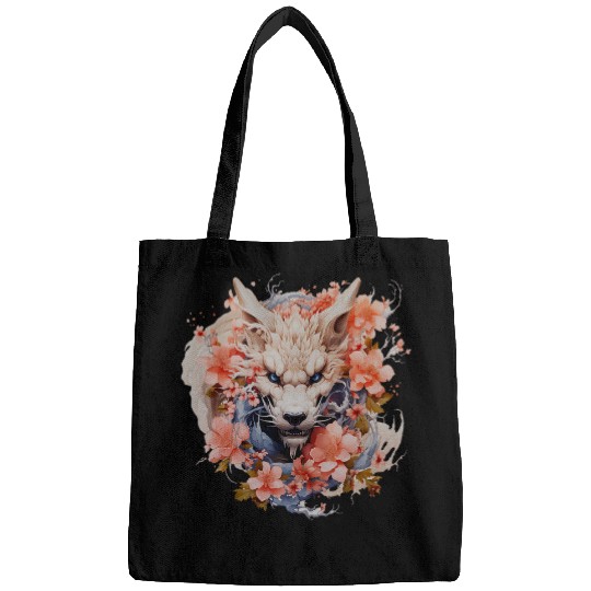 Dragon Pet cherry peach blossoms horoscope China Bags