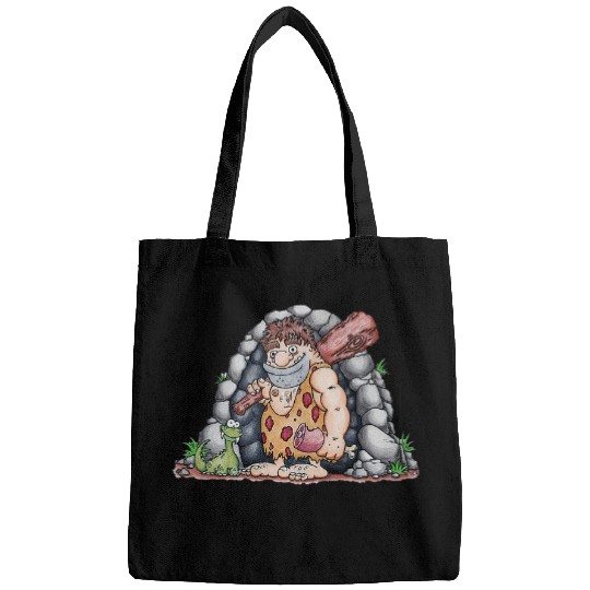Caveman Man Cave Bags