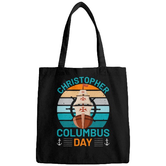 Columbus Discovery Italian Explorer for Columbus Day 1492 Bags