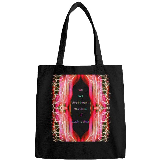 Giraffe Pet Peach Giraffe Merch Design The World is Missing a You Bags